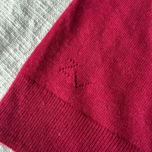 Zadig & Voltaire Red Gaby Embellished Skull Wool & Cashmere Jumper Size M - Picture 14 of 14